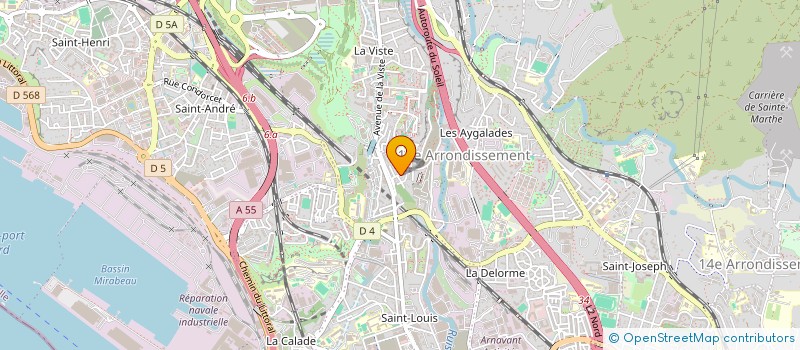 localisation de l'entreprise MONSIEUR RODOLPHE RICARDO à MARSEILLE