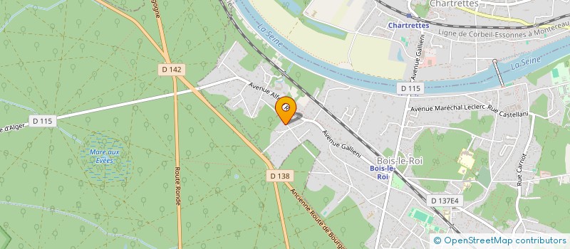 localisation de l'entreprise MONSIEUR RODOLPHE RICHARD  BOIS-LE-ROI