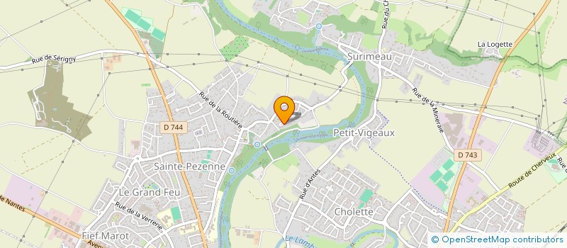 localisation de l'entreprise MONSIEUR RODOLPHE RIDOUARD à NIORT