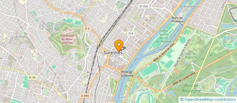 localisation de l'entreprise MONSIEUR RODOLPHE ROCH à SURESNES