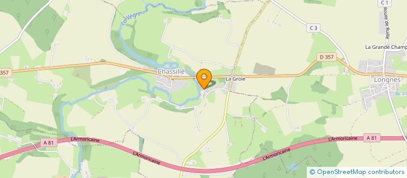 localisation de l'entreprise MONSIEUR RODOLPHE ROGER  CHASSILLE