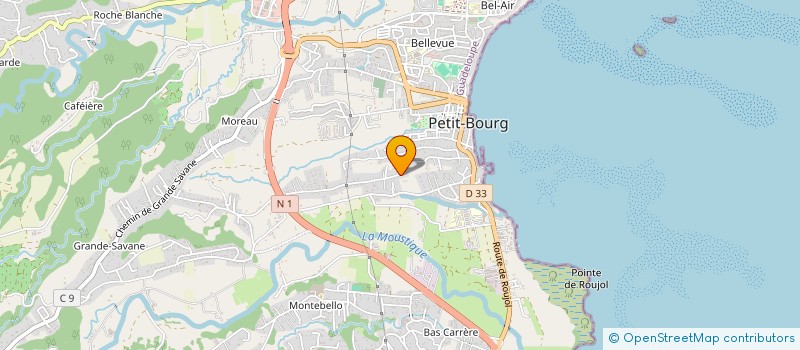 localisation de l'entreprise MONSIEUR RODOLPHE SALOMON  PETIT BOURG