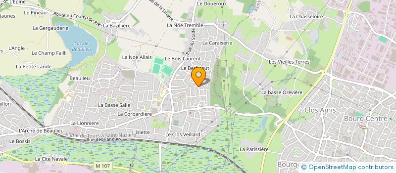 localisation de l'entreprise MONSIEUR RODOLPHE SAMPIERI à COUERON