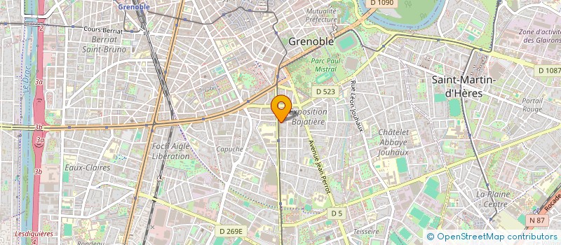 localisation de l'entreprise MONSIEUR RODOLPHE SCHIATTARELLA  LYON