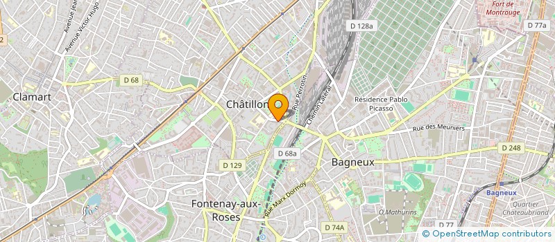 localisation de l'entreprise MONSIEUR RODOLPHE SENSARRIC  PARIS