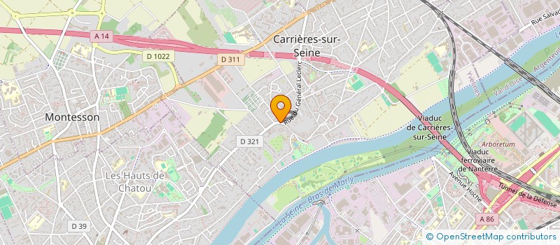 localisation de l'entreprise MONSIEUR RODOLPHE SERVAIS  CARRIERES-SUR-SEINE