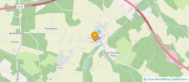 localisation de l'entreprise MONSIEUR RODOLPHE SERVANT  SAVIGNAC