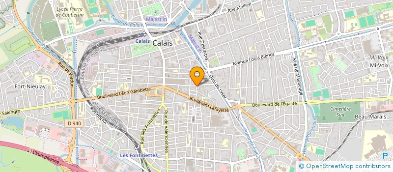 localisation de l'entreprise MONSIEUR RODOLPHE SIMONOT  SANGATTE