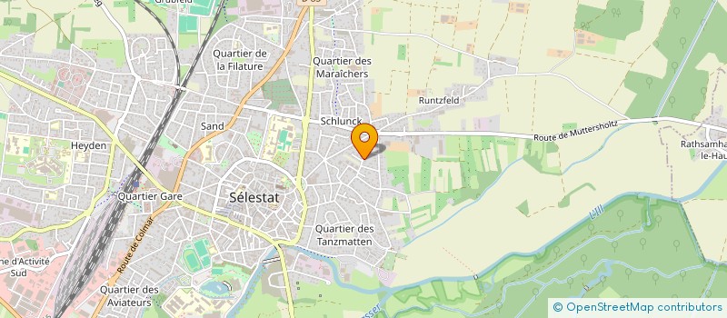 localisation de l'entreprise MONSIEUR RODOLPHE SITTLER  MUTTERSHOLTZ