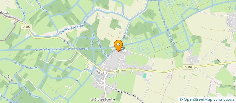 localisation de l'entreprise MONSIEUR RODOLPHE SKIBA  ARCAIS