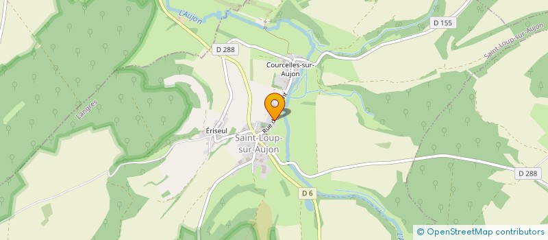 localisation de l'entreprise MONSIEUR RODOLPHE SOENEN à SAINT-LOUP-SUR-AUJON