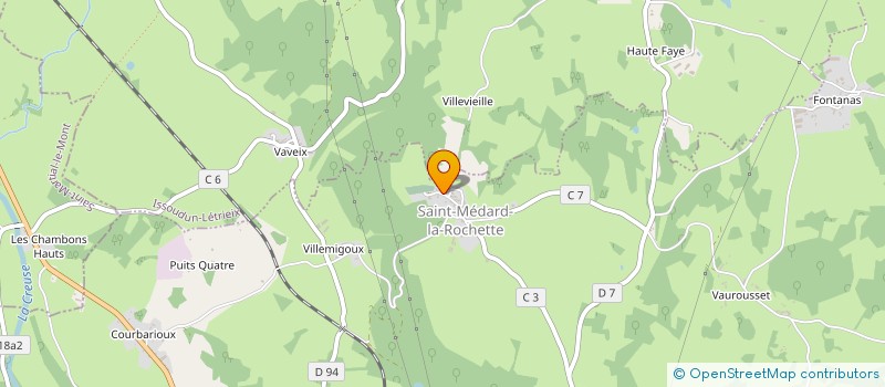 localisation de l'entreprise MONSIEUR RODOLPHE SOUCARET à SAINT-MEDARD-LA-ROCHETTE