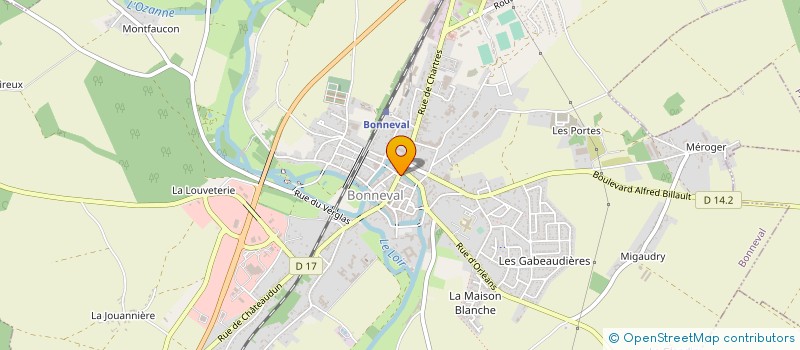 localisation de l'entreprise MONSIEUR RODOLPHE STANISLAS  BONNEVAL