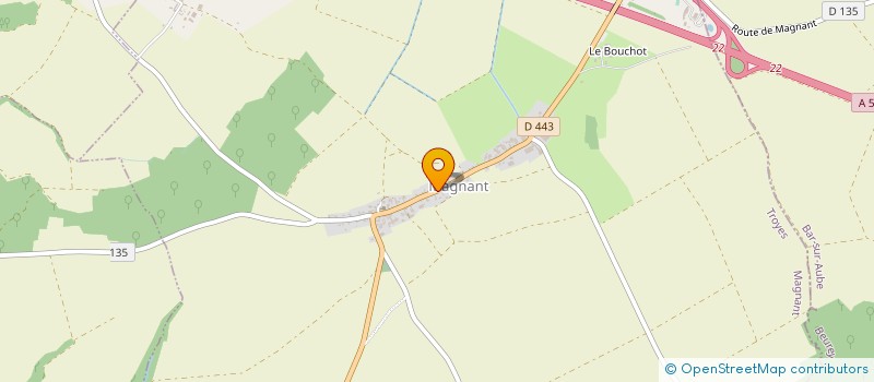 localisation de l'entreprise MONSIEUR RODOLPHE STEPIEN  MAGNANT