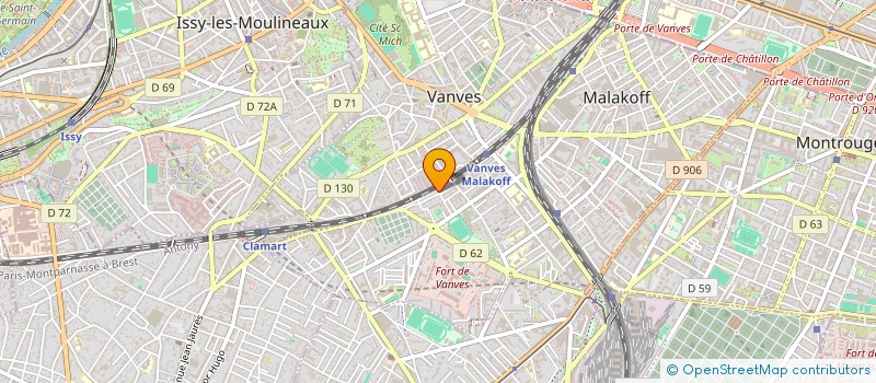 localisation de l'entreprise MONSIEUR RODOLPHE SURY à MALAKOFF