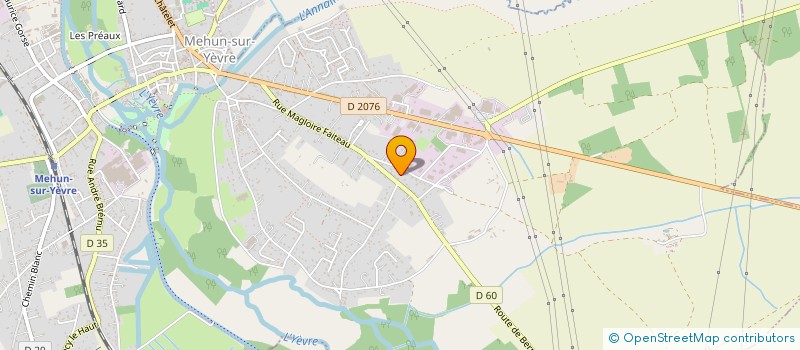 localisation de l'entreprise MONSIEUR RODOLPHE TAUPIN  MEHUN-SUR-YEVRE