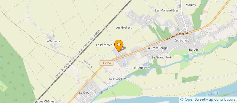 localisation de l'entreprise MONSIEUR RODOLPHE TESTAS à SUEVRES