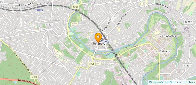 localisation de l'entreprise MONSIEUR RODOLPHE THOMAS à BRUNOY