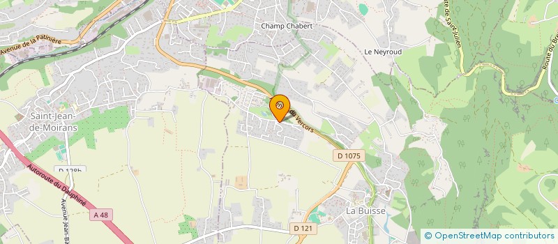 localisation de l'entreprise MONSIEUR RODOLPHE TRANCART  LA BUISSE