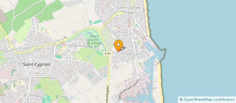 localisation de l'entreprise MONSIEUR RODOLPHE TRICOT  SAINT-CYPRIEN