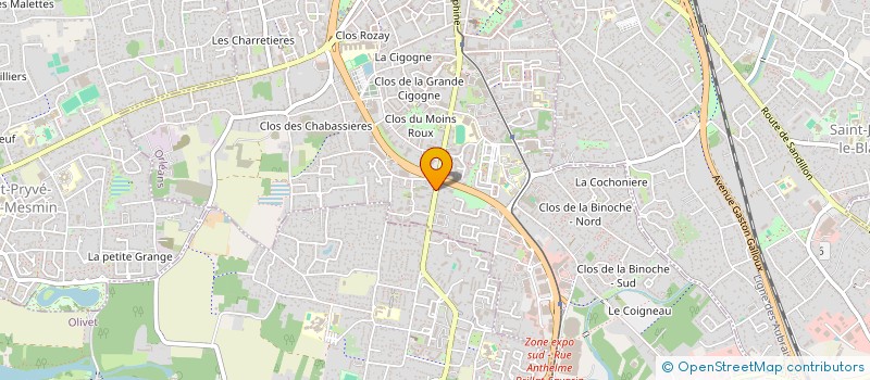 localisation de l'entreprise MONSIEUR RODOLPHE VALTON à ORLEANS