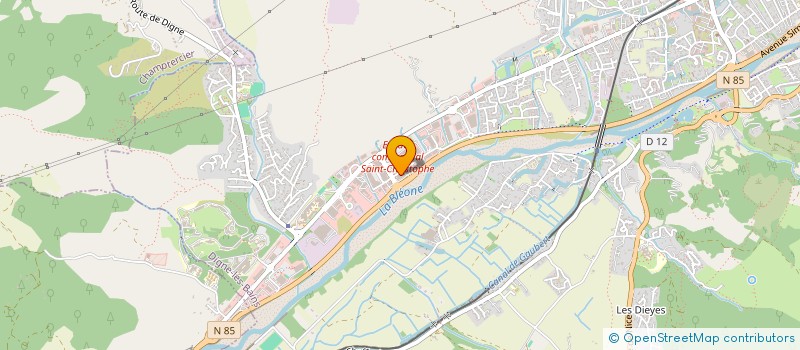 localisation de l'entreprise MONSIEUR RODOWAN MILOUDI  DIGNE-LES-BAINS