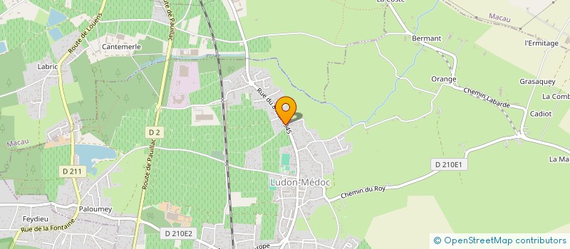 localisation de l'entreprise MONSIEUR RODRIAN VAN DER SMIT  LUDON-MEDOC