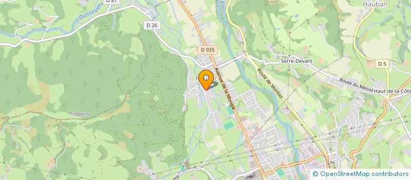 localisation de l'entreprise MONSIEUR RODRICK BRAU  POUZAC