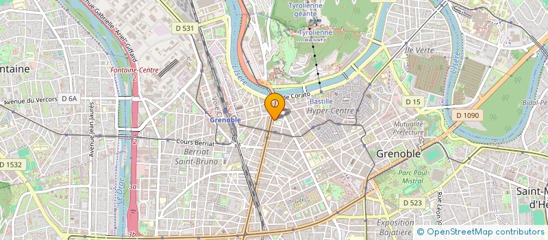 localisation de l'entreprise MONSIEUR RODRIGO ACIOLI  GRENOBLE