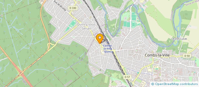 localisation de l'entreprise MONSIEUR RODRIGO ALVES COSTA  COMBS-LA-VILLE