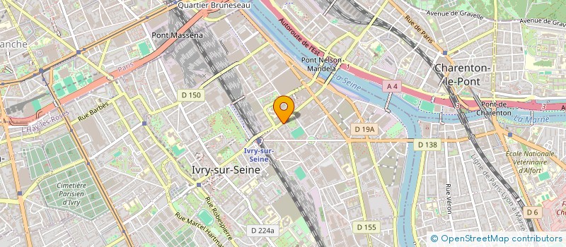 localisation de l'entreprise MONSIEUR RODRIGO DA SILVA  IVRY-SUR-SEINE