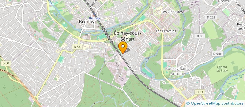 localisation de l'entreprise MONSIEUR RODRIGO DOS SANTOS BATISTA  EPINAY-SOUS-SENART