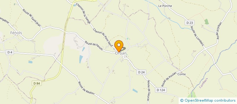 localisation de l'entreprise MONSIEUR RODRIGO FUENZALIDA  ORBAN