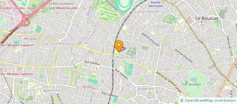 localisation de l'entreprise MONSIEUR RODRIGO  IGNACIO GOMEZ VALLE  BORDEAUX