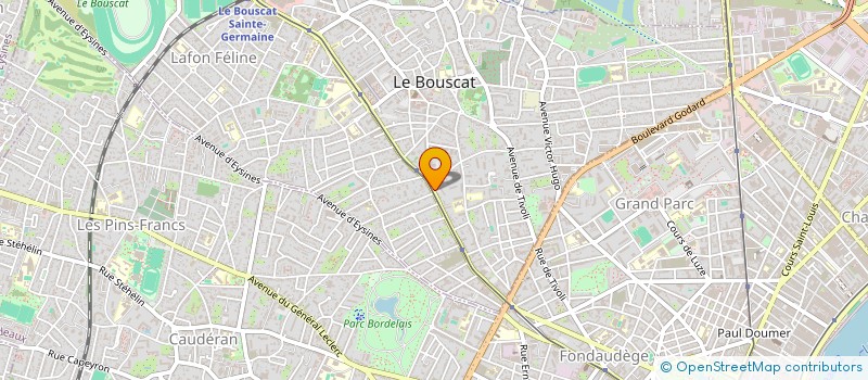 localisation de l'entreprise MONSIEUR RODRIGO MAYOR MELUS  LE BOUSCAT