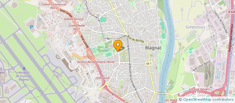 localisation de l'entreprise MONSIEUR RODRIGO ORTEGA CARPINTERO  BLAGNAC