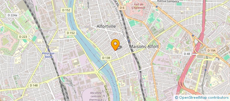 localisation de l'entreprise MONSIEUR RODRIGO SILVA à ALFORTVILLE