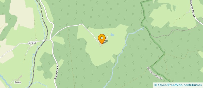 localisation de l'entreprise MONSIEUR RODRIGO SOARES BRANQUINHO DE ALMEIDA  AUNAY-EN-BAZOIS