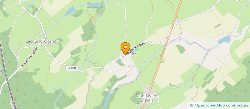 localisation de l'entreprise MONSIEUR RODRIGO VERA BLAS  JUILLENAY