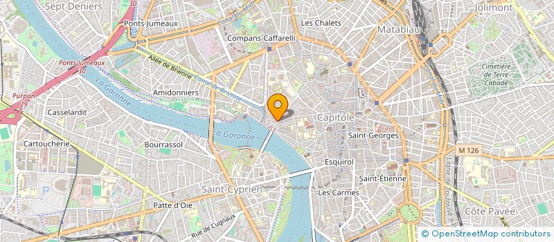 localisation de l'entreprise MONSIEUR RODRIGO ZAMBRANA PRADO  TOULOUSE