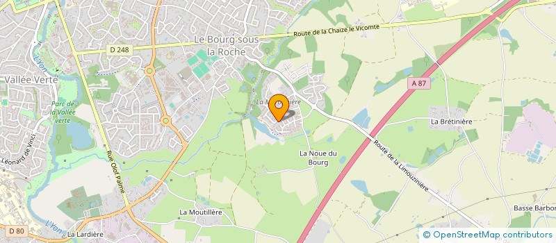 localisation de l'entreprise MONSIEUR RODRIGUE ACQUEBERGE à LA ROCHE-SUR-YON