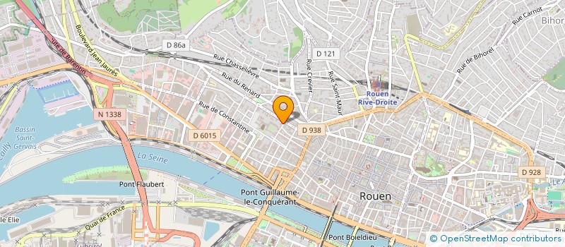 localisation de l'entreprise MONSIEUR RODRIGUE AUGER à ROUEN