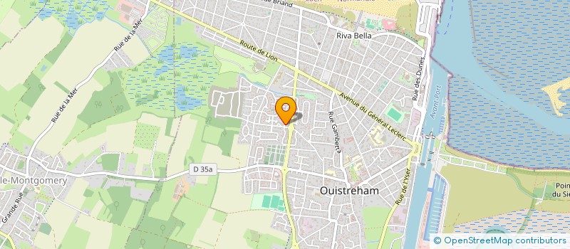 localisation de l'entreprise MONSIEUR RODRIGUE BELTRAN  OUISTREHAM