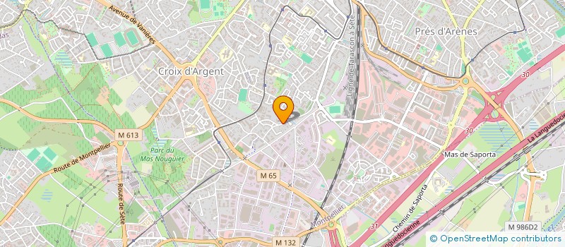 localisation de l'entreprise MONSIEUR RODRIGUE CAUMARTIN à MONTPELLIER