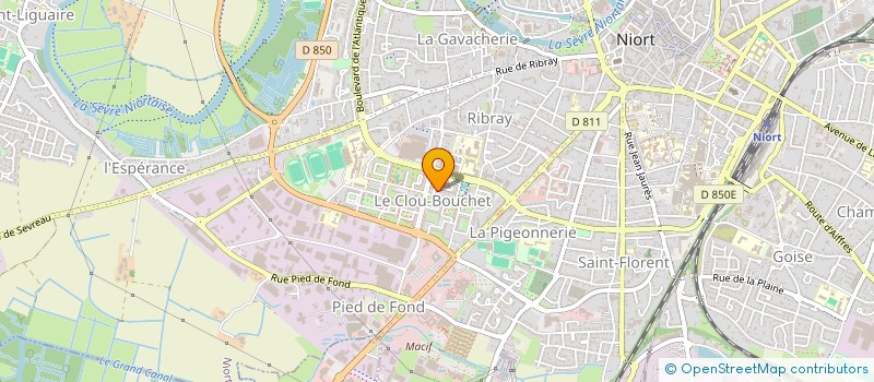 localisation de l'entreprise MONSIEUR RODRIGUE CERAM à NIORT