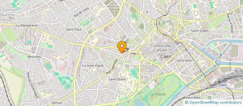 localisation de l'entreprise MONSIEUR RODRIGUE CLEMENT à CAEN