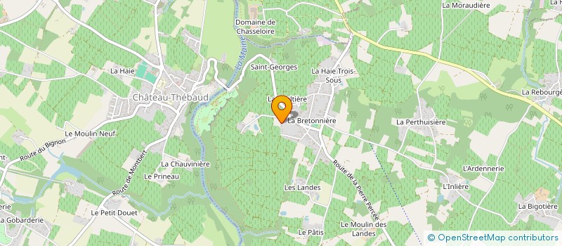 localisation de l'entreprise MONSIEUR RODRIGUE DA SILVA  MAISDON-SUR-SEVRE