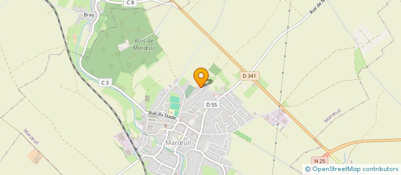 localisation de l'entreprise MONSIEUR RODRIGUE DELEBARRE  BILLY-BERCLAU