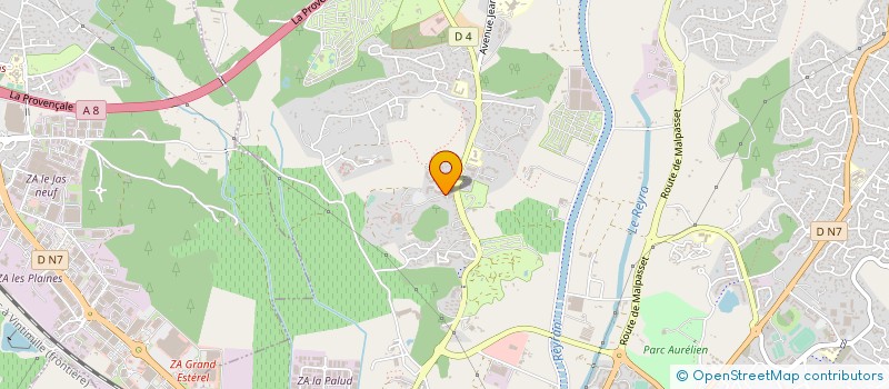 localisation de l'entreprise MONSIEUR RODRIGUE DESUAGE à FREJUS