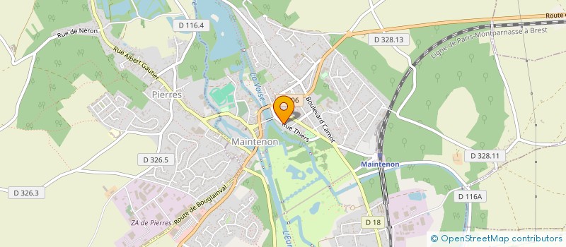 localisation de l'entreprise MONSIEUR RODRIGUE DIDIER ATEUHOU NKENFACK à MAINTENON